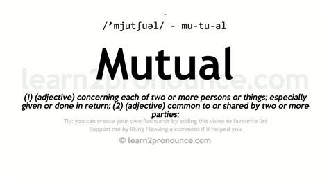 muctua|Mutua Definition & Meaning .